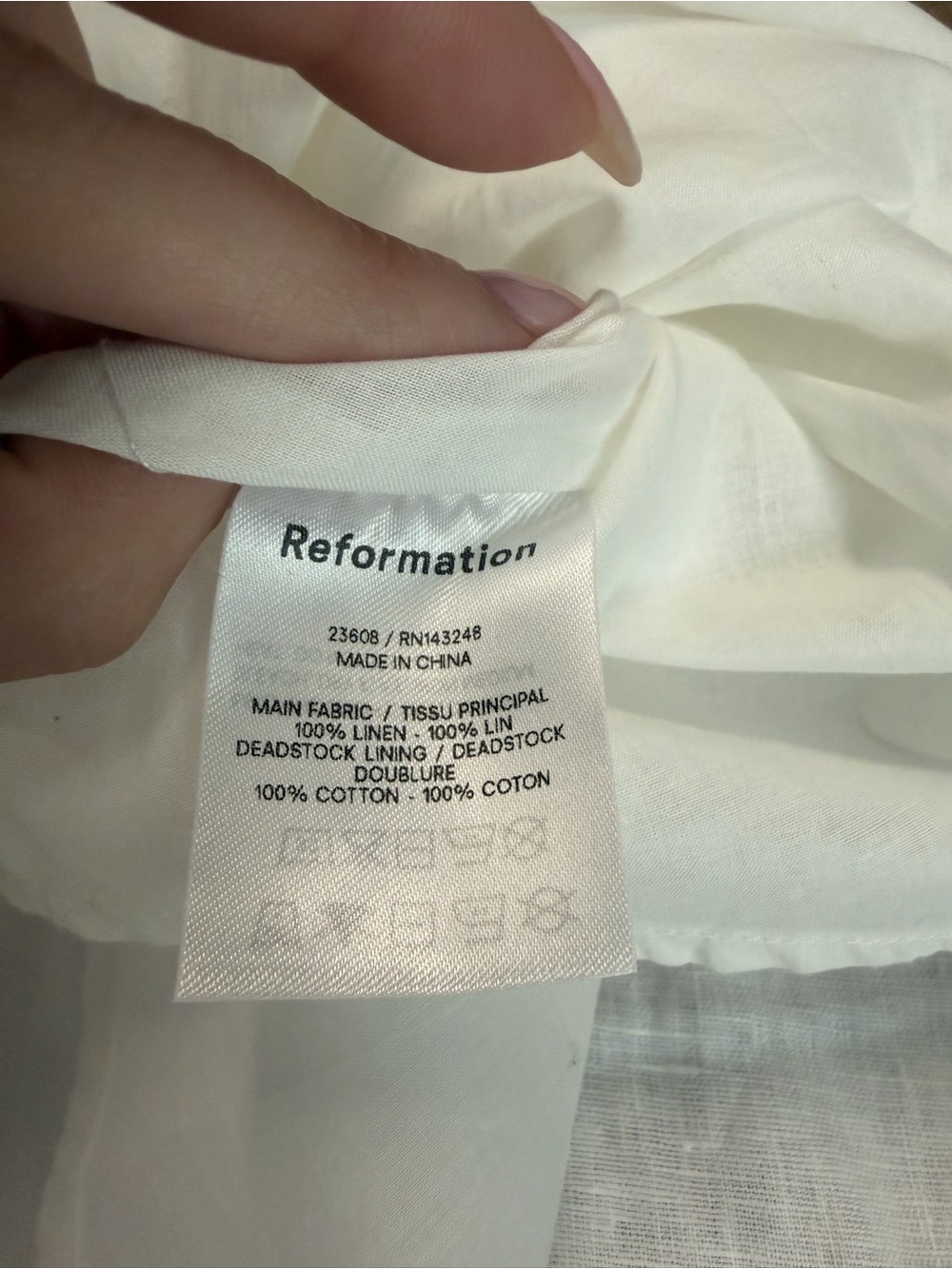 Reformation linen dress - Picture 4 of 4